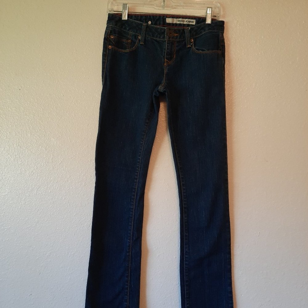 DKNY Dark Wash Straight Leg Jeans 28R